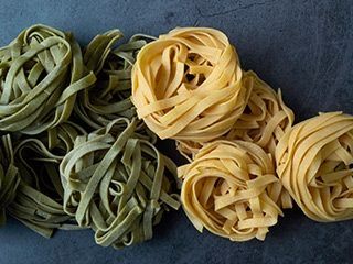 Tagliatelle Gelb + Grün